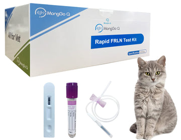 Monggoq Cat Pregnancy Test 10PCS, Feline RLN Early Pregnancy Test Kit, Simple Operation for Early Pregnancy Detection Yourself at Home,One-time Use Pet Pregnancy Test Complete Tool Kit