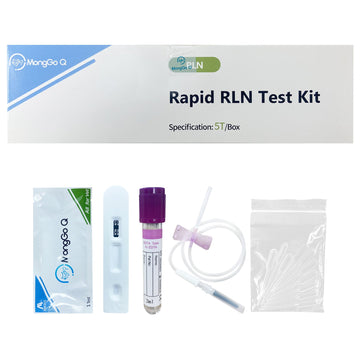 Monggoq 5&10 PCS Pet Rapid Canine Pregnancy Relaxin RLN Auxiliary Diagnostic Healthy Testing Kit for Dogs, RLN-5/10